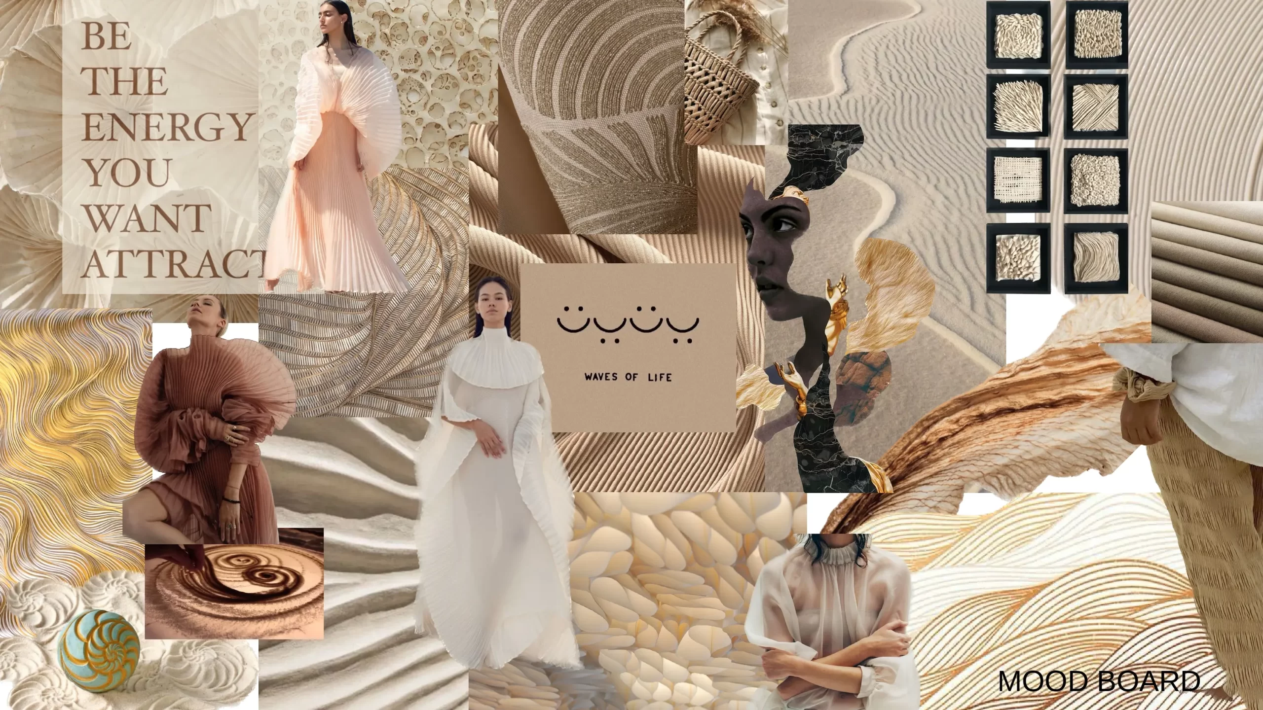 Dusty Veils of Emotions - JD Design Awards 2024 - Moodboard