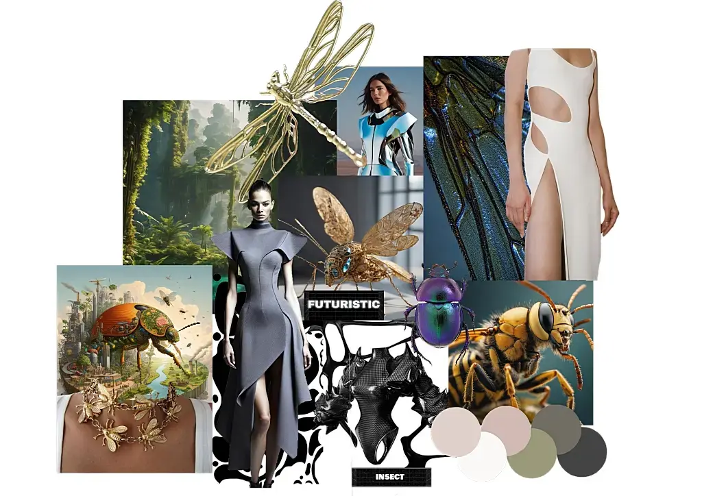 Neobugs - a Future Unearthed mood board